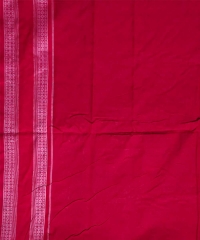 Coffee red colour handwoven cotton saree