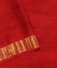 Dark Green maroon Silk Handloom Sambalpuri Saree