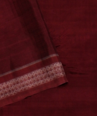  Aegean Maroon cotton Handloom Sambalpuri Saree